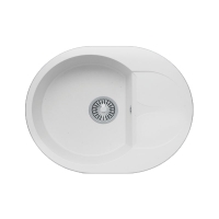 Мойка кухонная POLYGRAN ATOL 620 (белый хлопок №36)